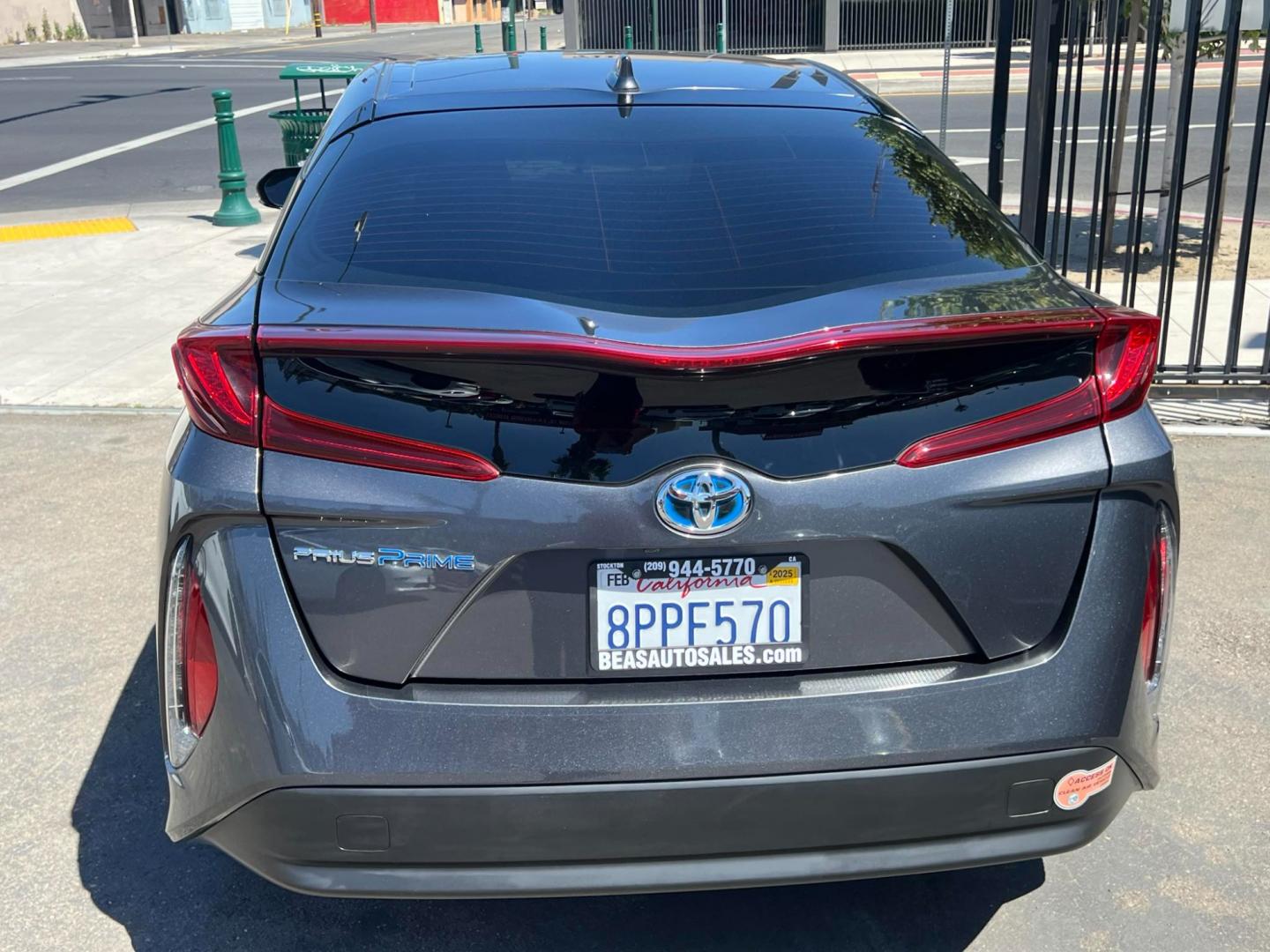 2020 DARK GRAY /GRAY Toyota Prius Prime (JTDKARFP9L3) , located at 744 E Miner Ave, Stockton, CA, 95202, (209) 944-5770, 37.956863, -121.282082 - Photo#9